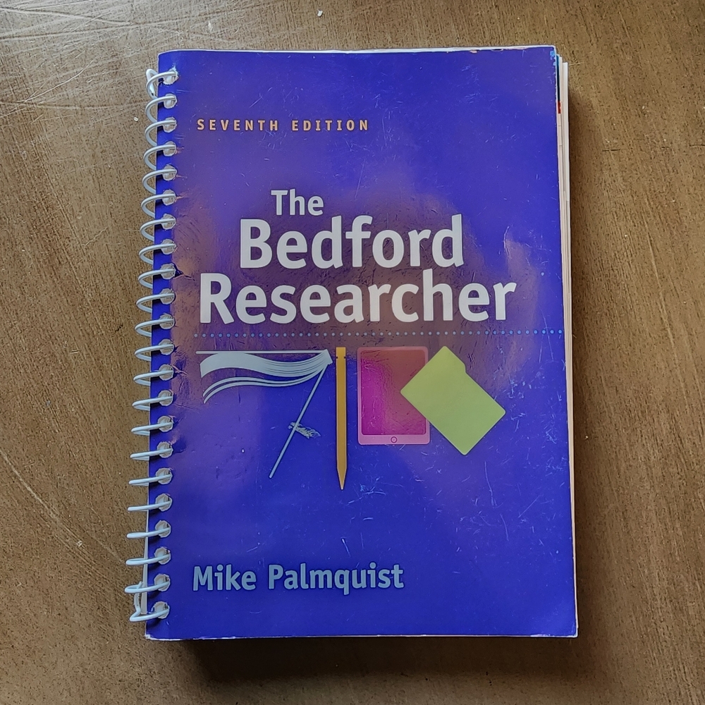 The Bedford Researcher 7th Edition Textbook Spiral Bound